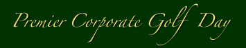 Premier Corporate golf day