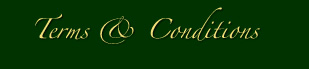 Terms and Conditions